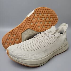 Flux Adapt Runner Knit White Sneakers Running Walking Barefoot Minimalist Men 10